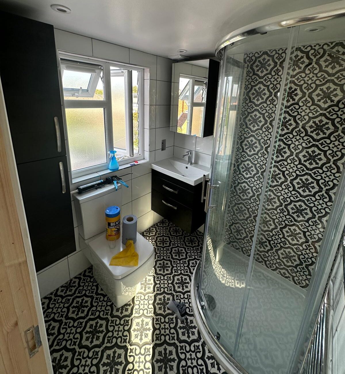 GV bathroom after photo